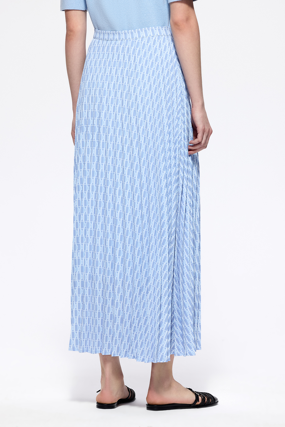 Юбка-плиссе с принтом