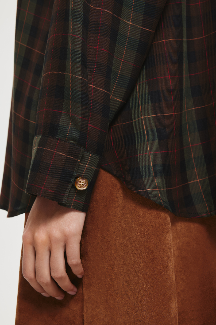 Рубашка в клетку