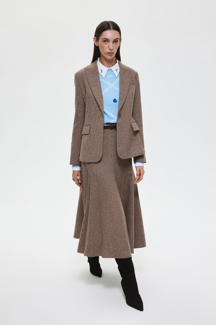 Шерстяная юбка