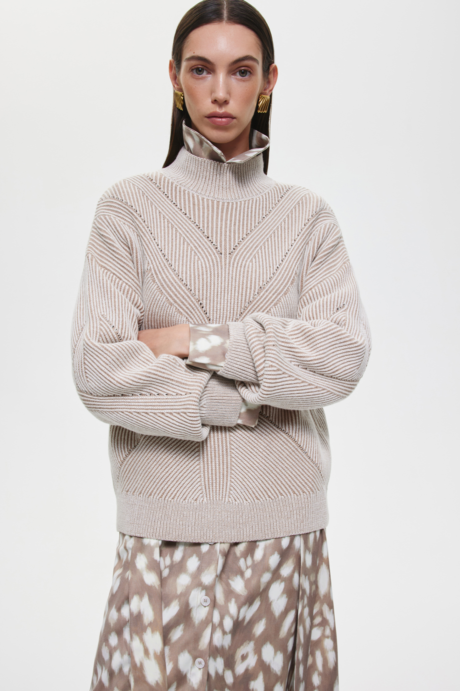 Вязаный джемпер