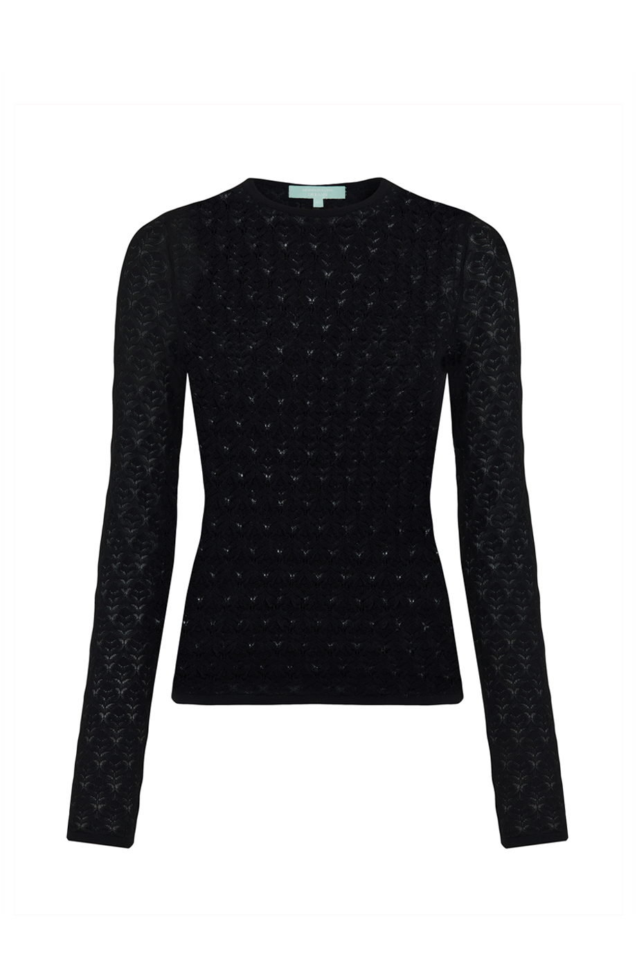 Джемпер ажурный