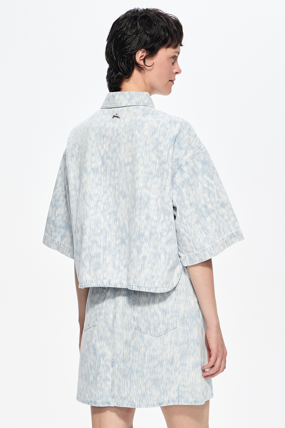 Рубашка джинсовая