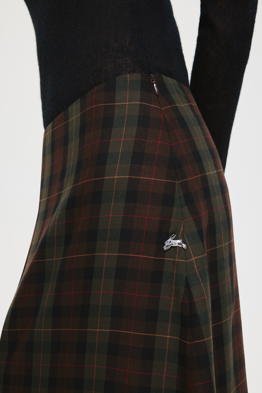 Юбка в клетку