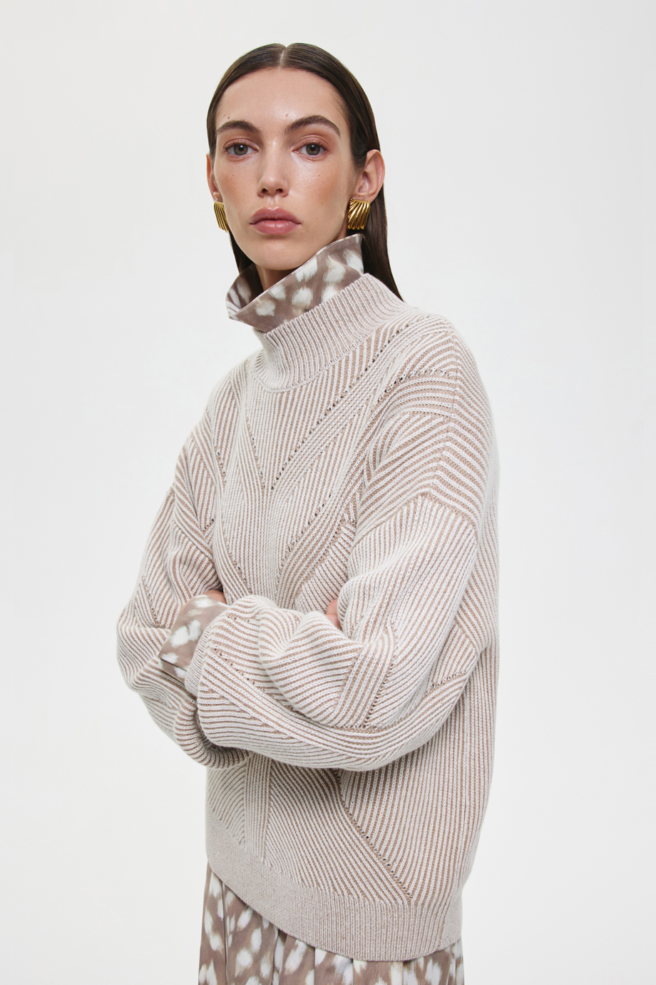 Вязаный джемпер