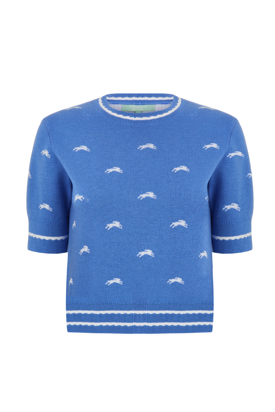 Джемпер с лого-паттерном