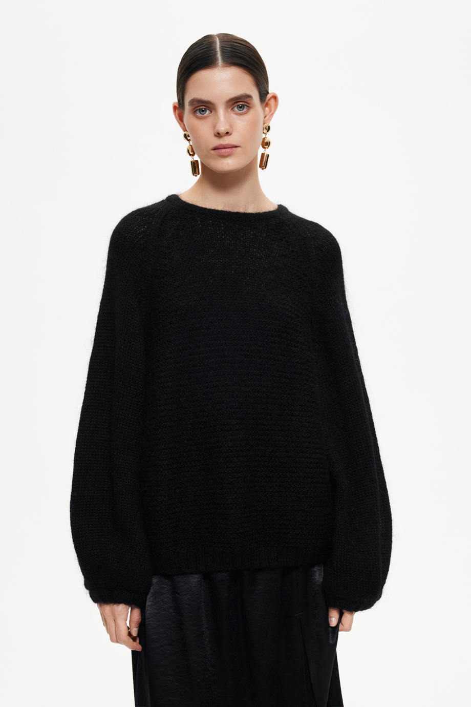 Джемпер из мохера