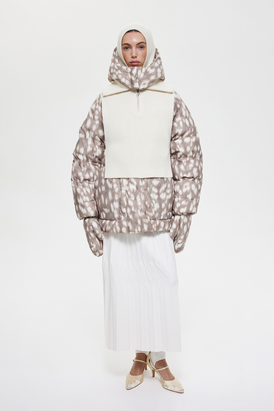 Шерстяная манишка