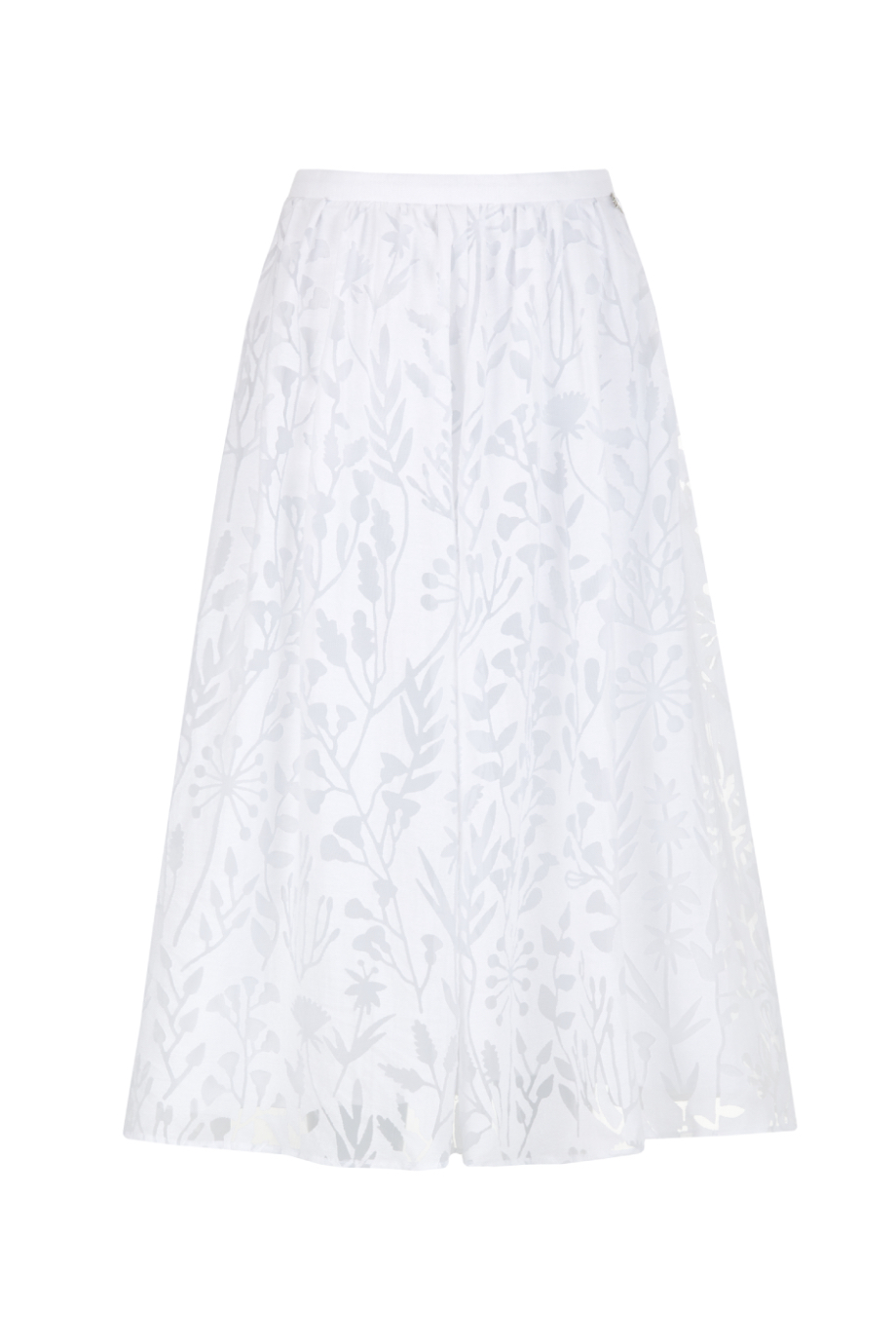 Юбка А-силуэта из деворе