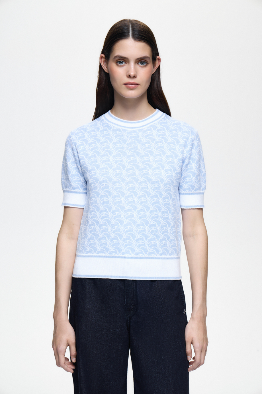 Джемпер с лого-узором Джемпер с лого-узором