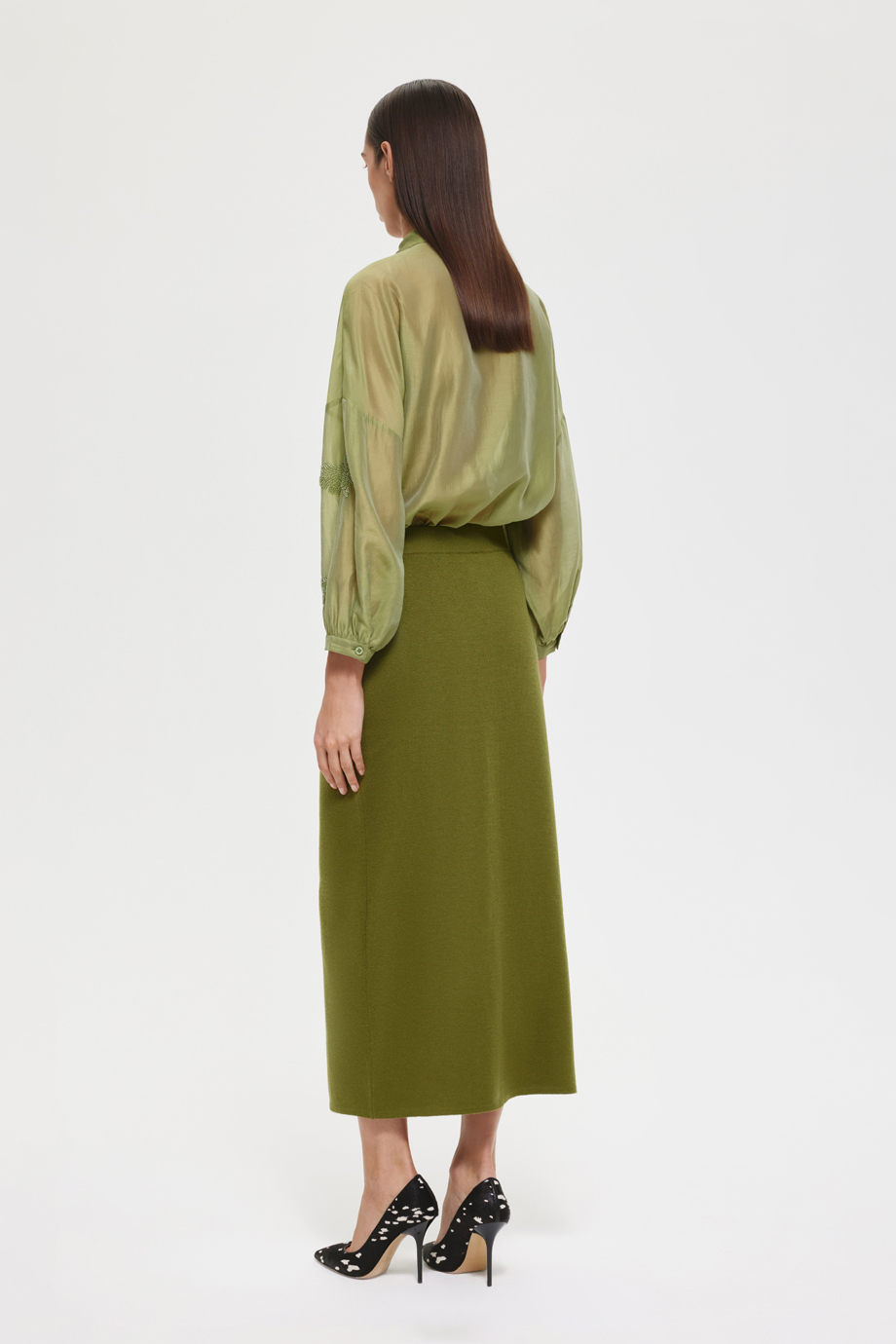 Шерстяная юбка