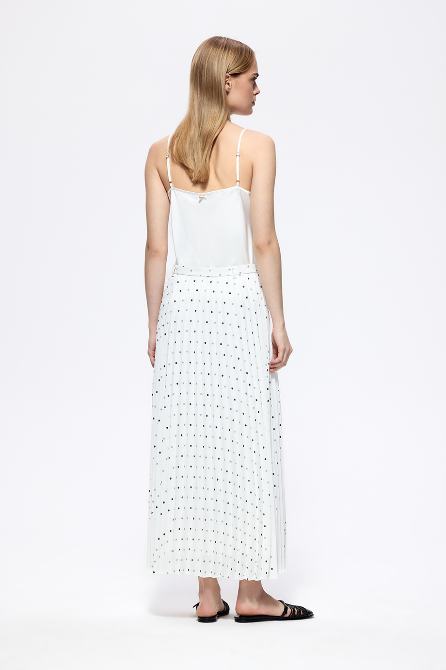 Юбка-плиссе с принтом