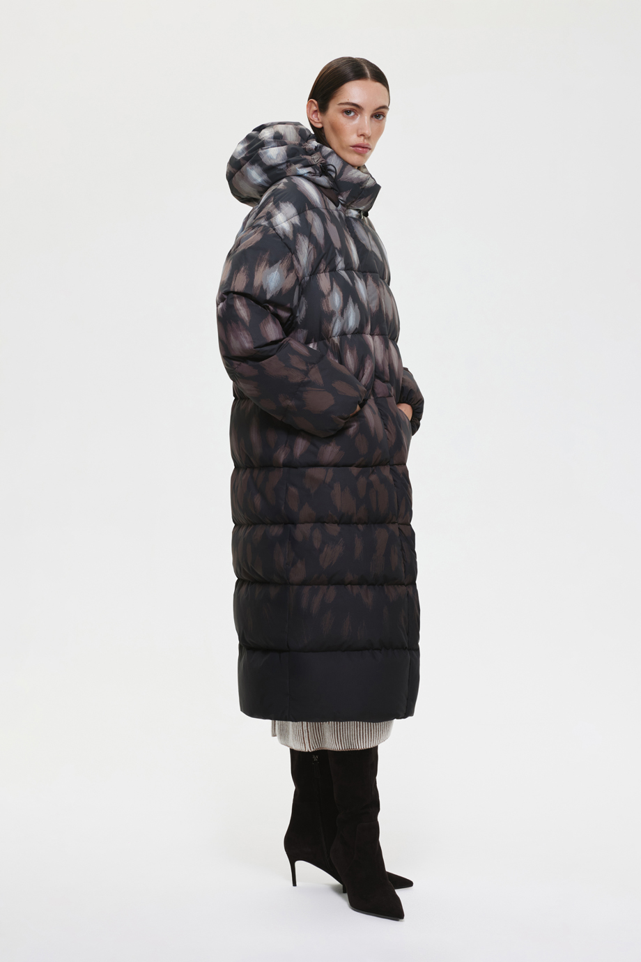 Пуховое пальто