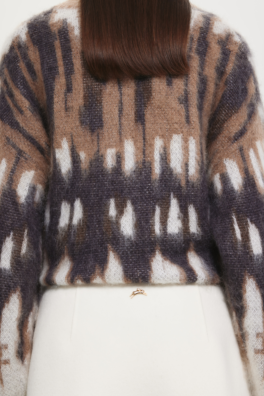 Джемпер из мохера