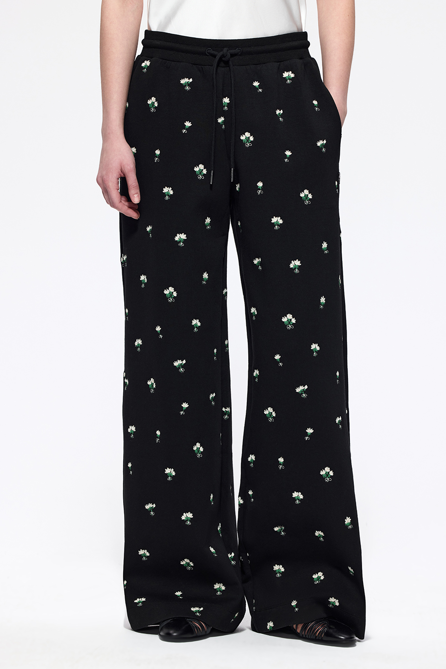 Брюки трикотажные женские