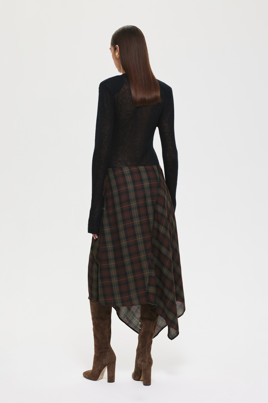 Юбка в клетку