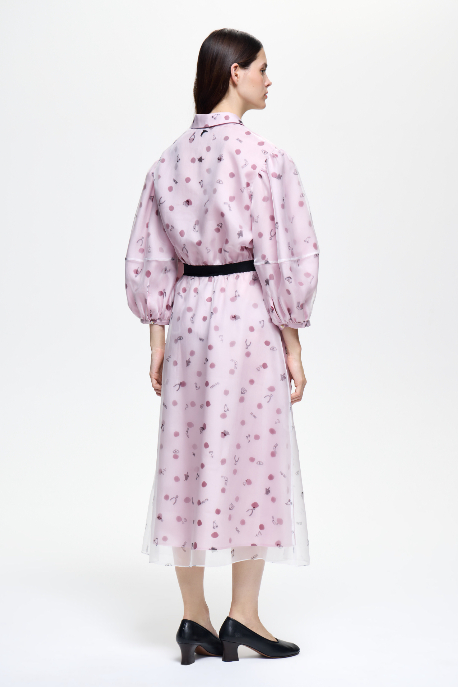 Юбка с эластичным поясом