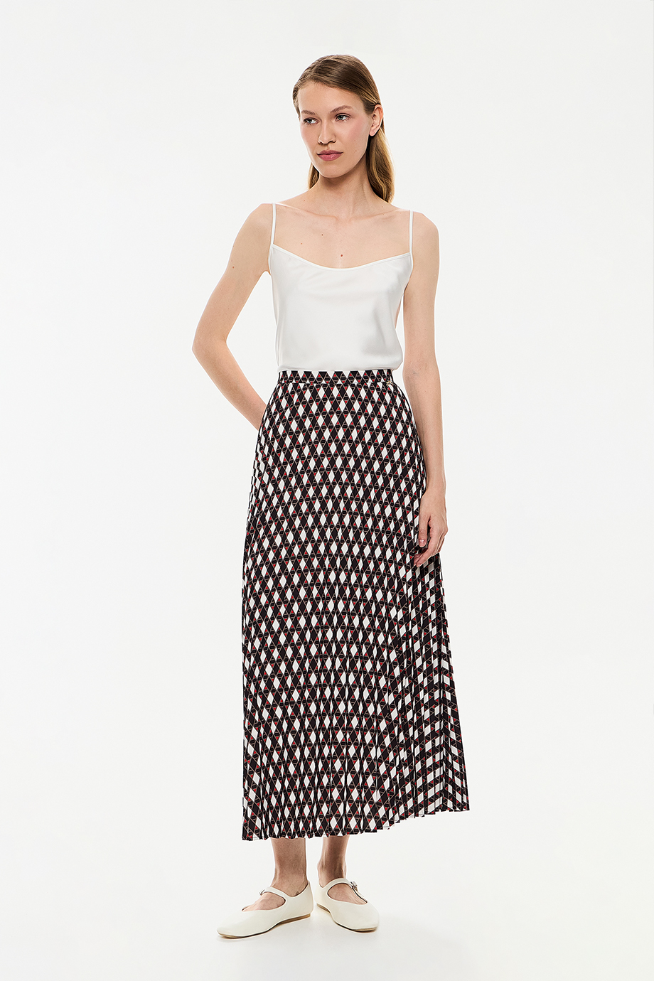 Юбка-плиссе с принтом Юбка-плиссе с принтом