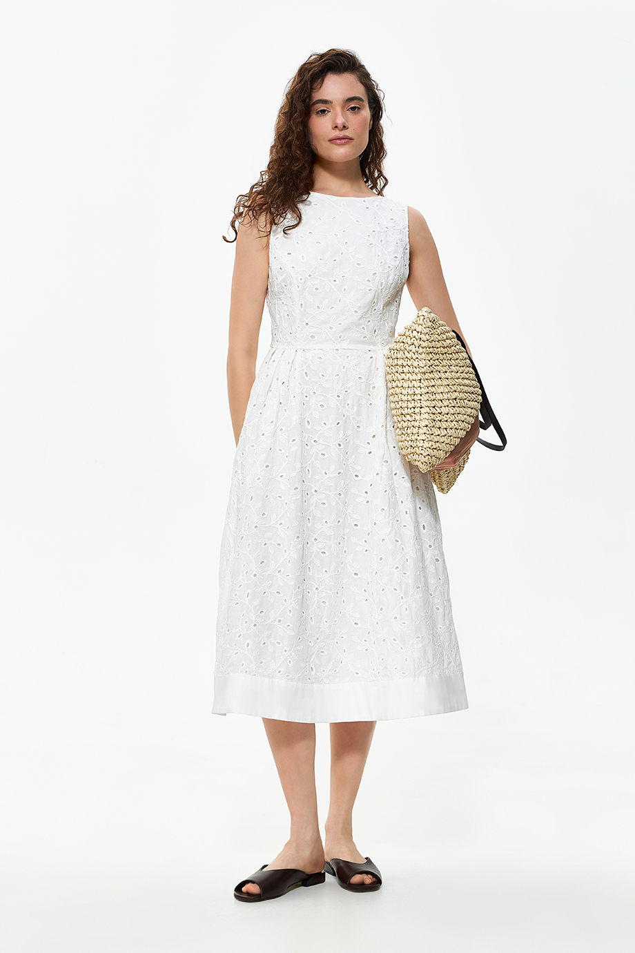 Сарафан из хлопкового шитья