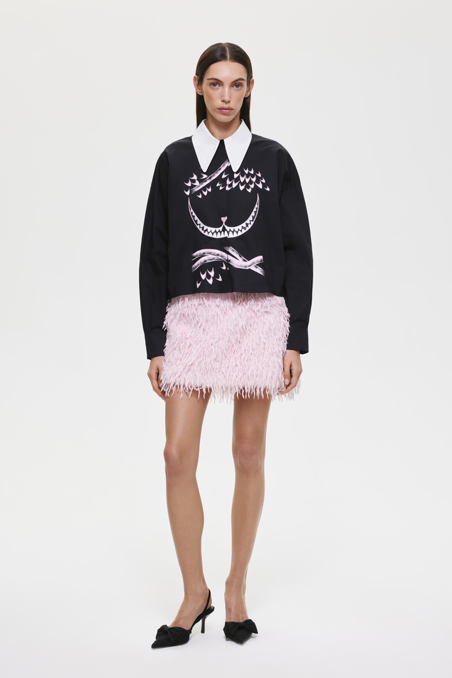 Юбка "фламинго"