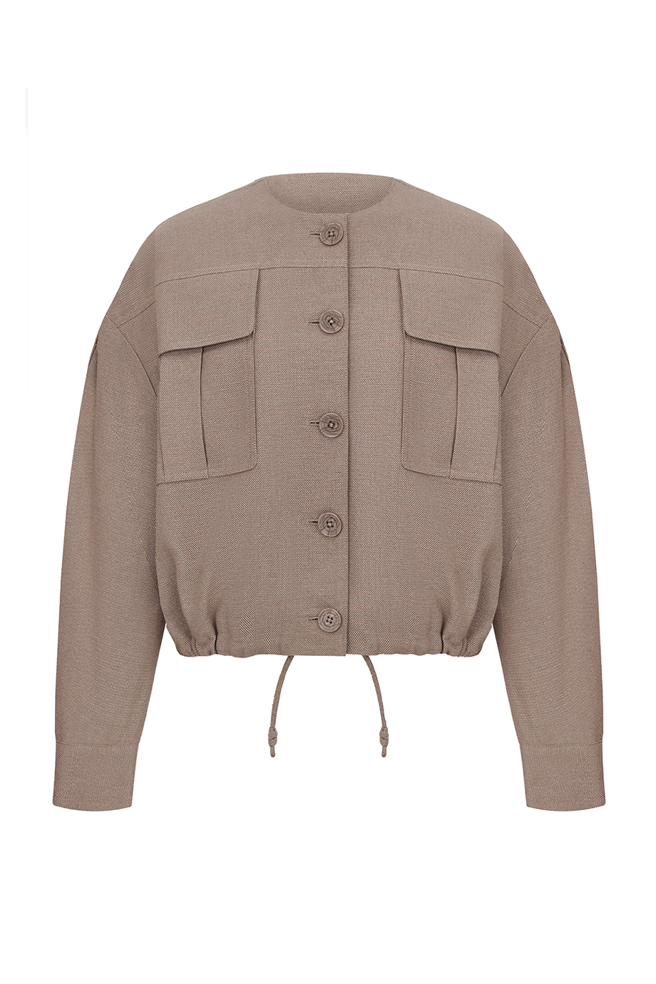 Жакет-бомбер с люрексом