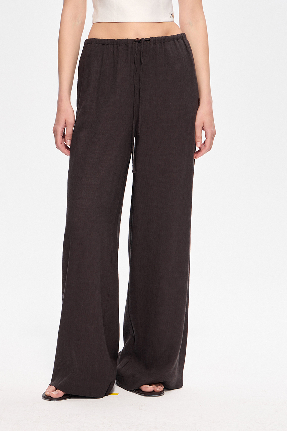 Брюки пижамного стиля