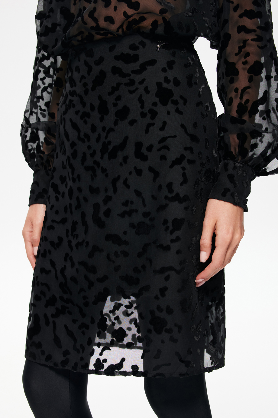 Юбка из деворе