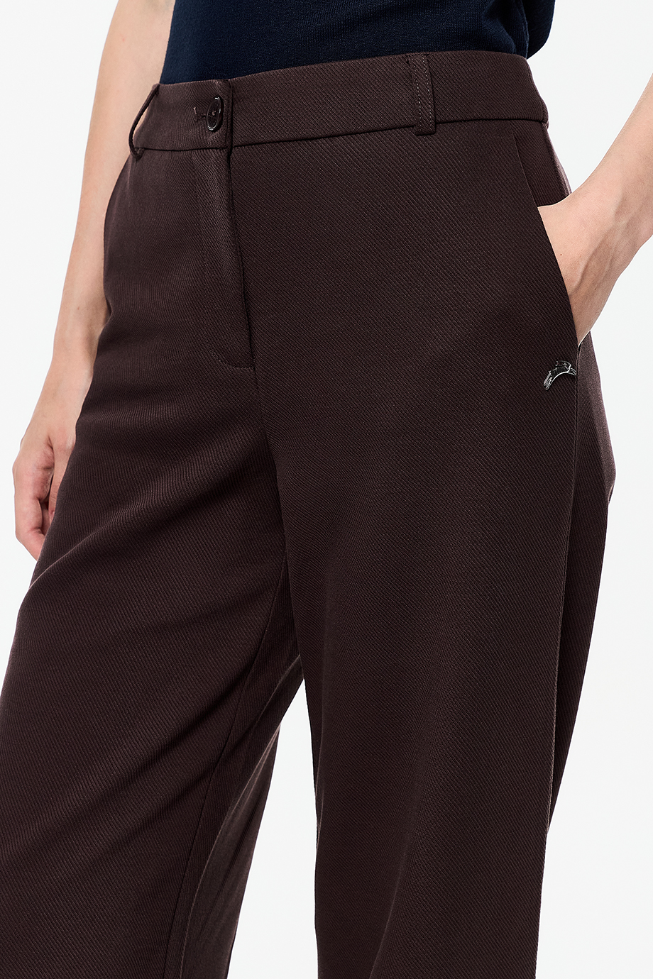 Брюки трикотажные прямые