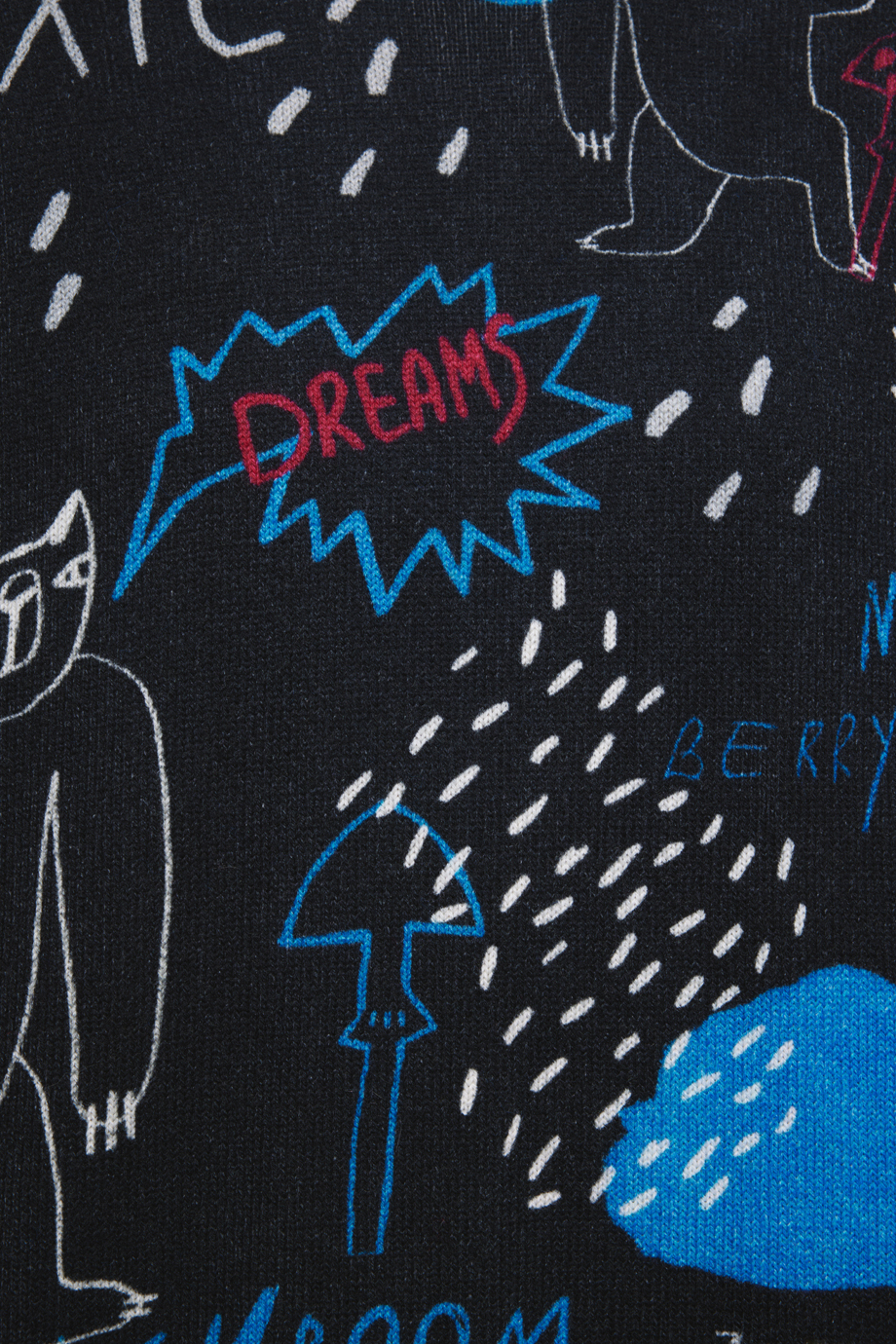 Джемпер с принтом