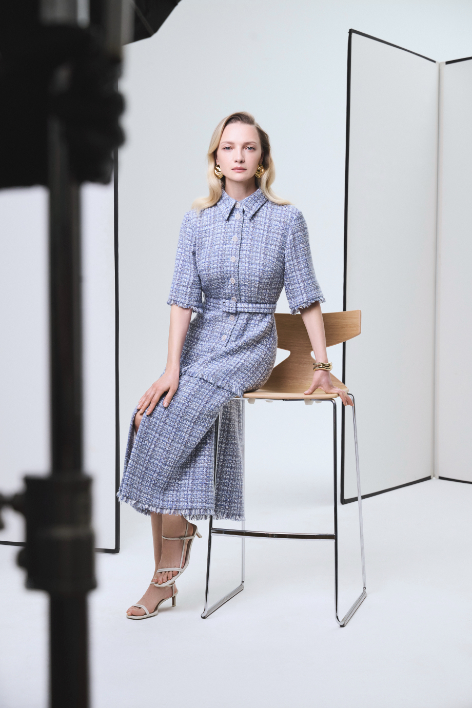 Платье из твида Платье из твида