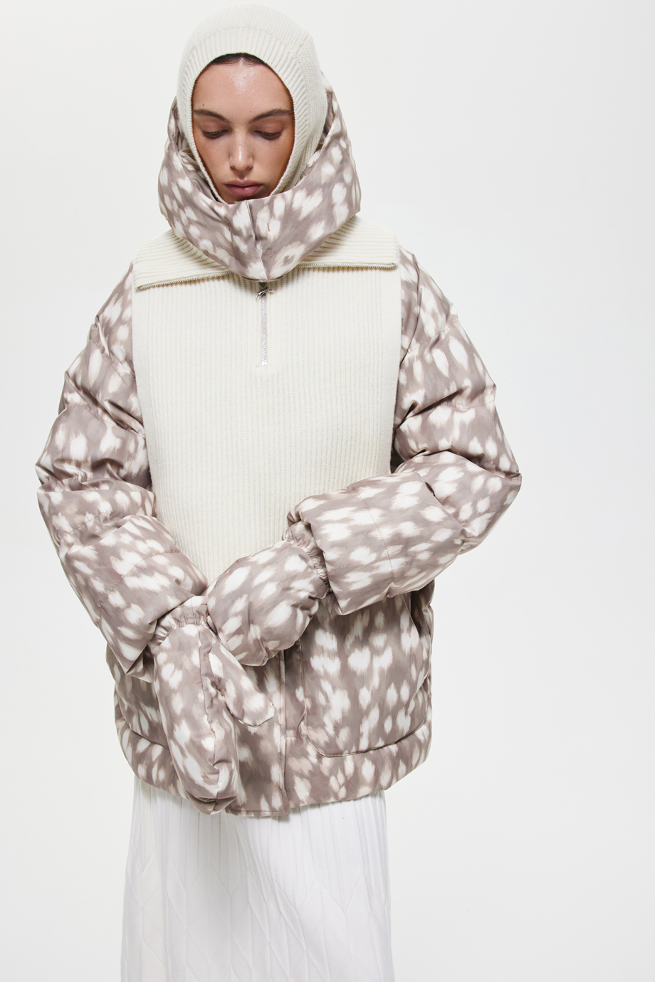 Утепленные варежки