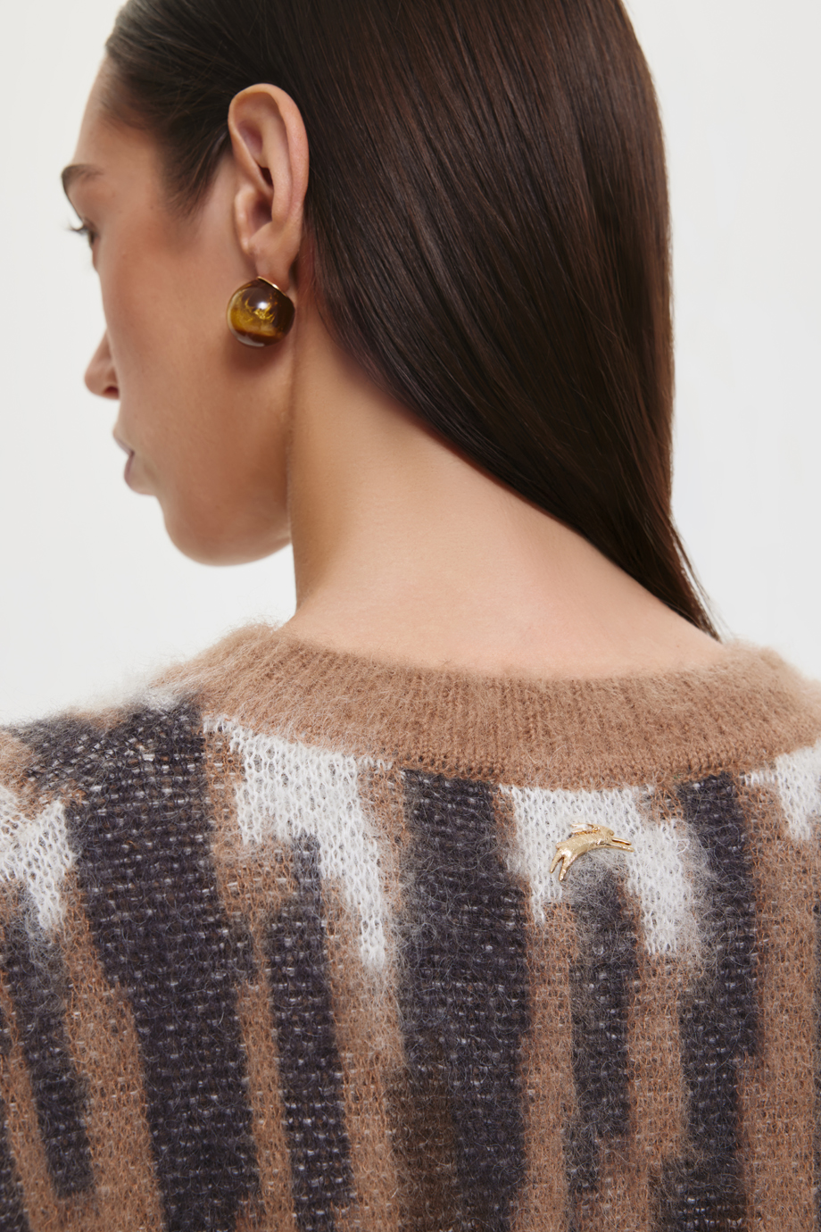 Джемпер из мохера