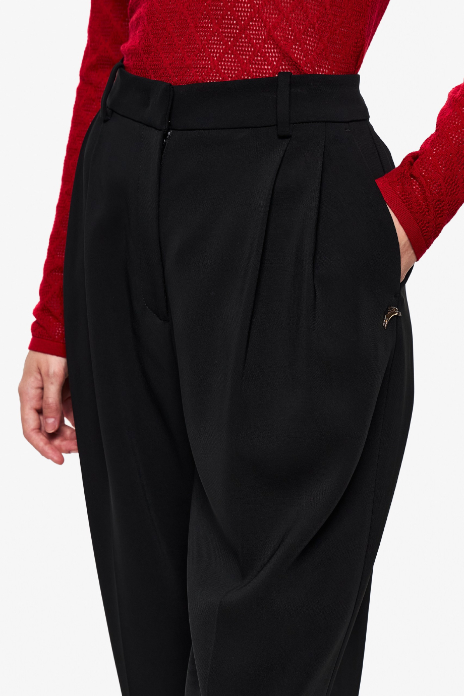 Брюки укороченные