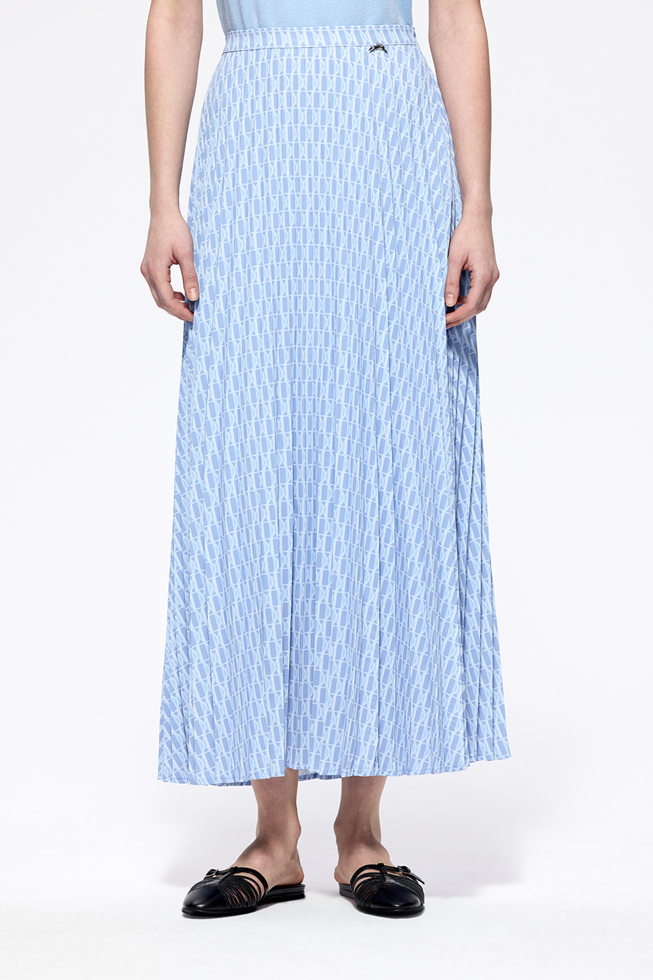 Юбка-плиссе с принтом