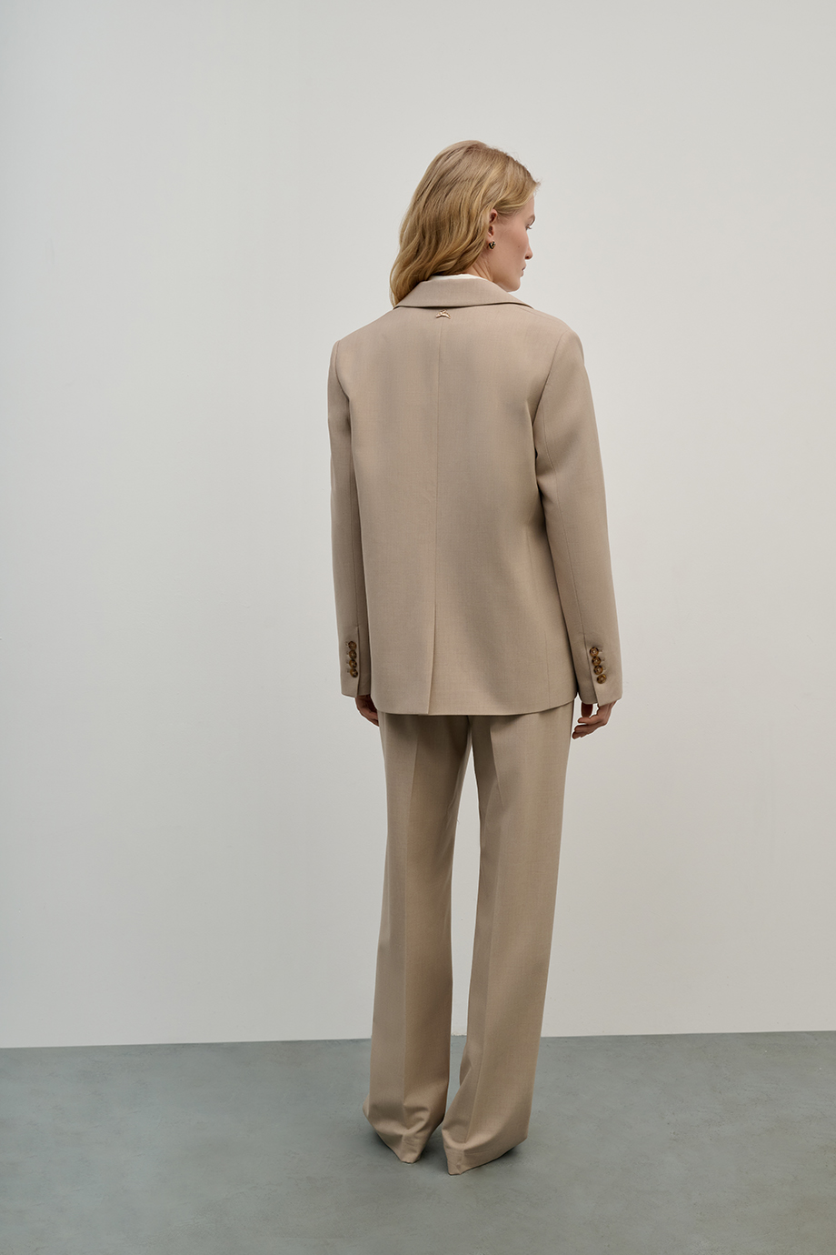 Жакет однобортный прямой