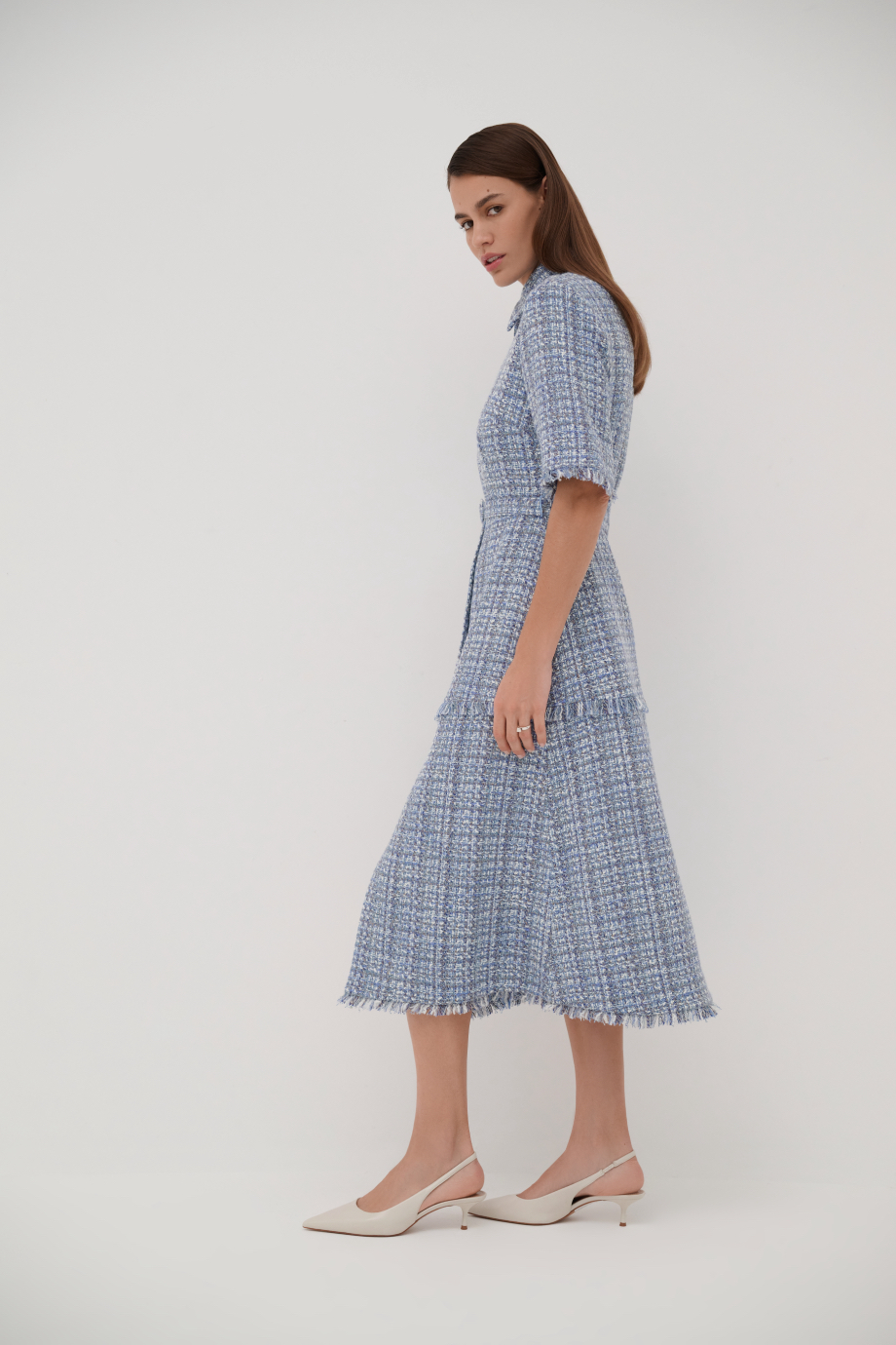 Платье из твида