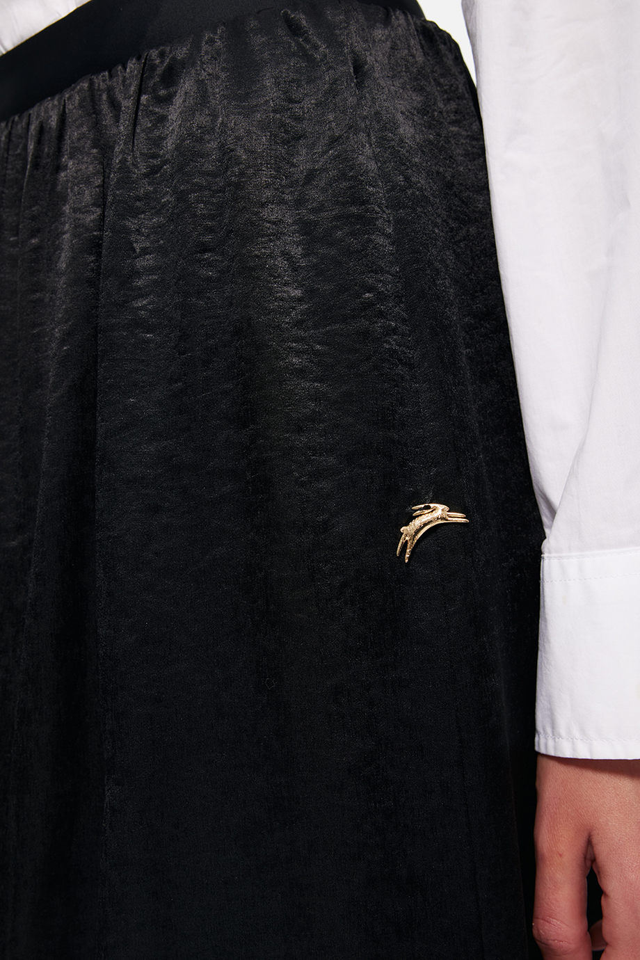 Юбка с кружевом