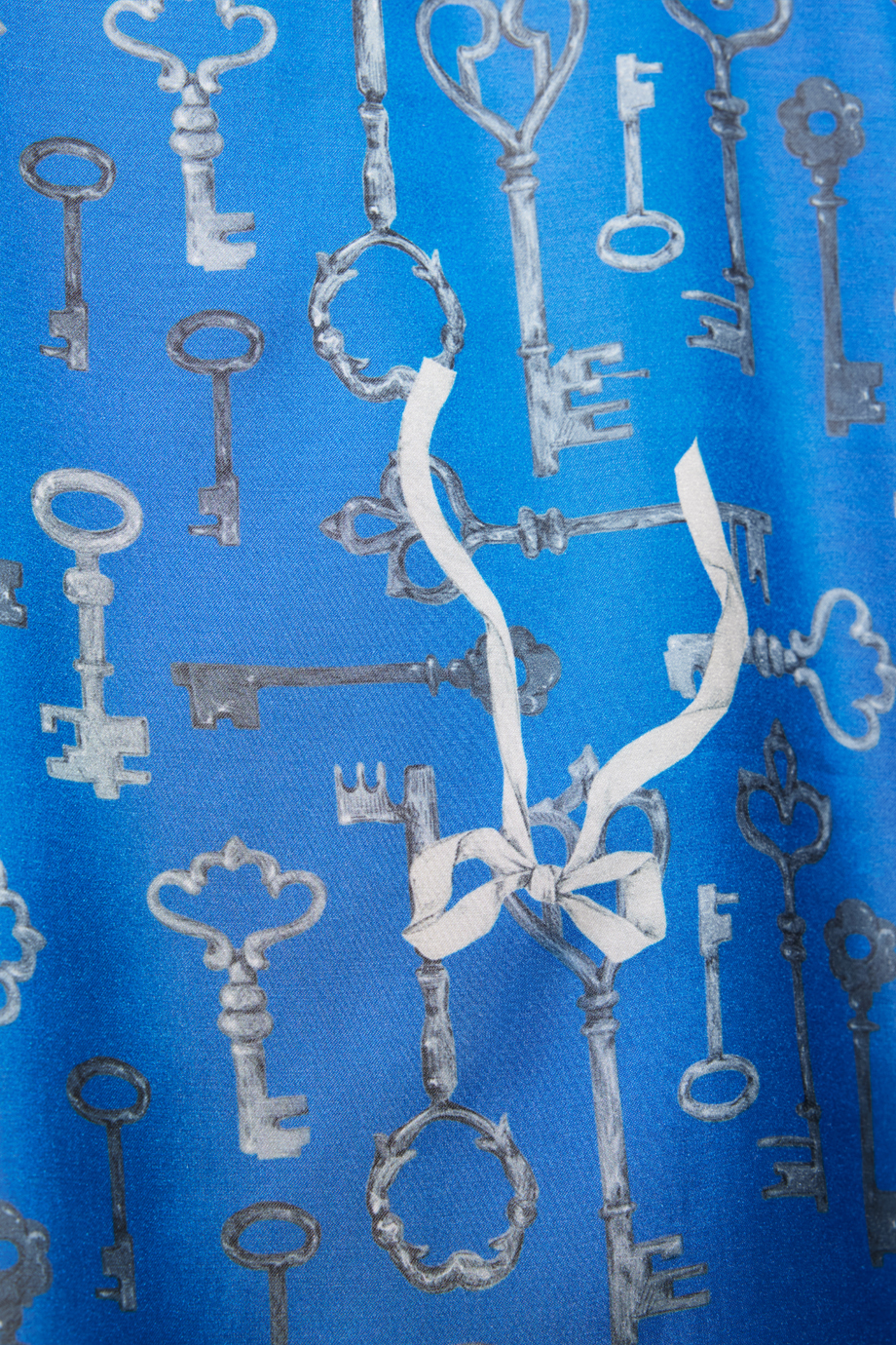 Блузка пижамная с принтом