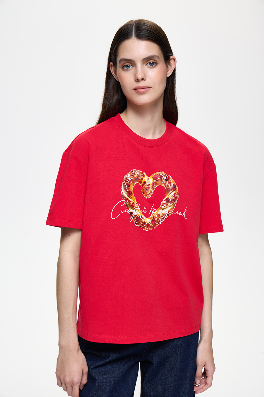 Футболка с принтом