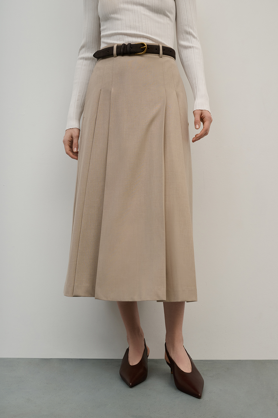 Юбка со складками