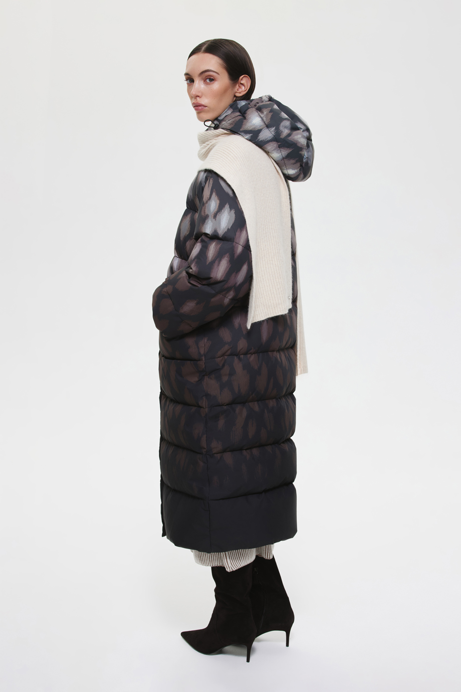 Пуховое пальто