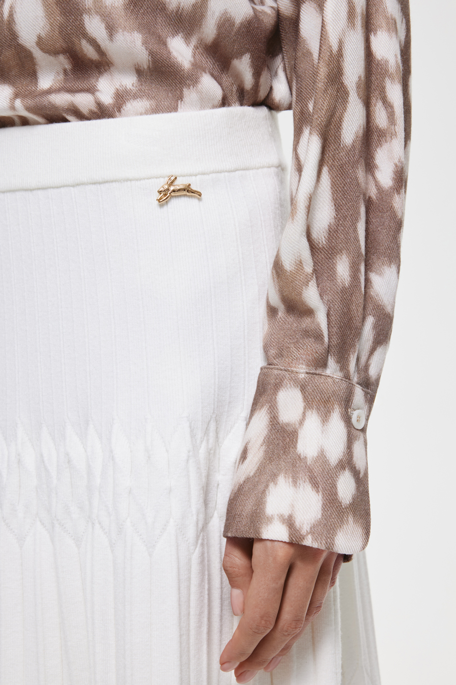 Вязаная юбка