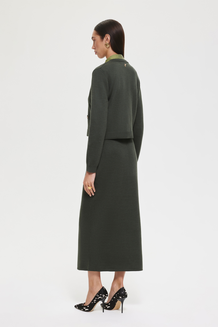 Шерстяной кардиган