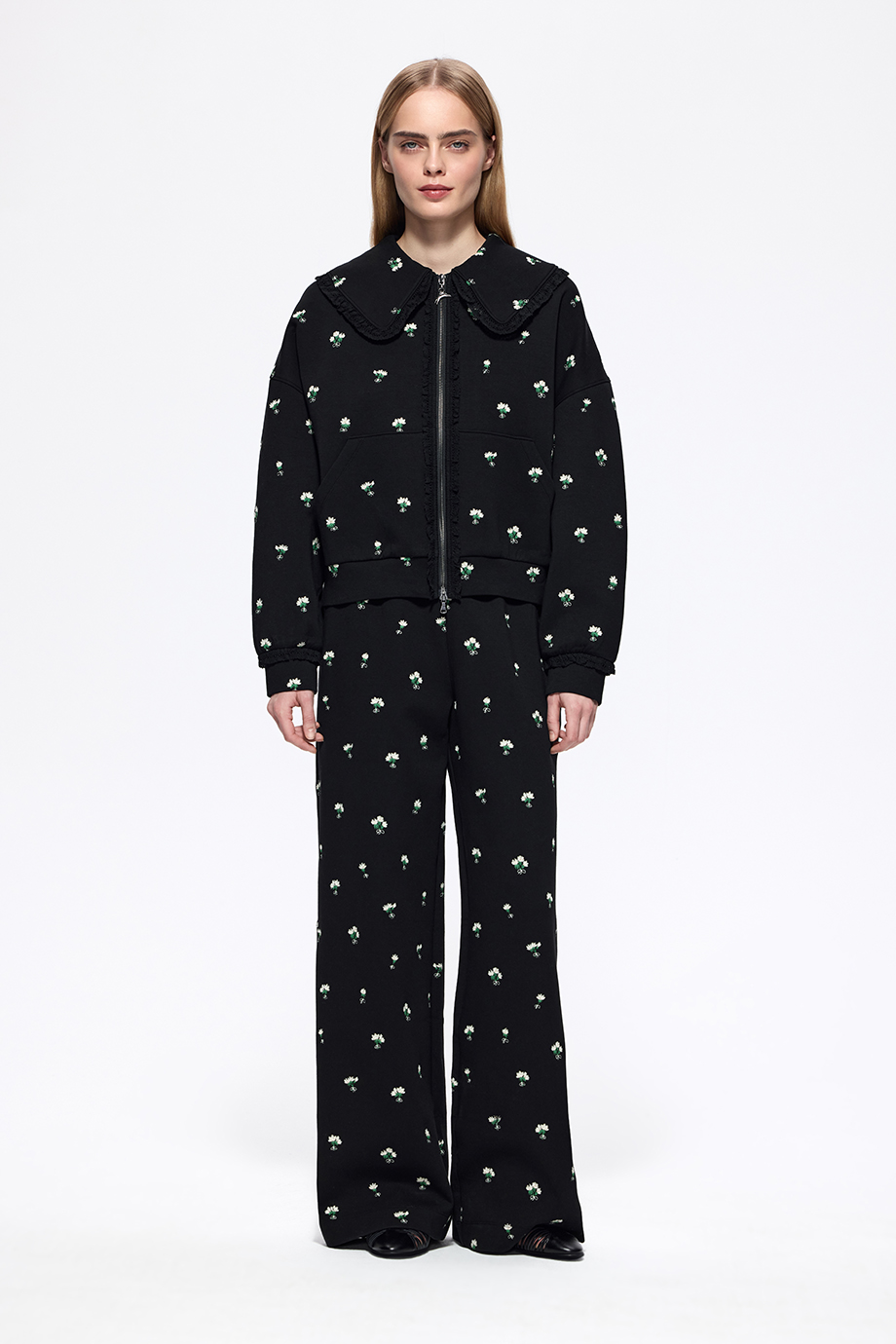 Брюки трикотажные женские