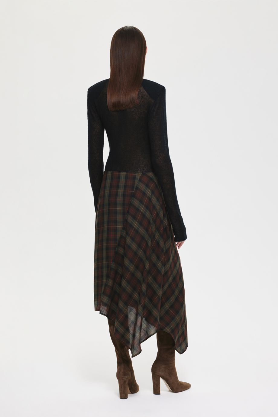 Юбка в клетку