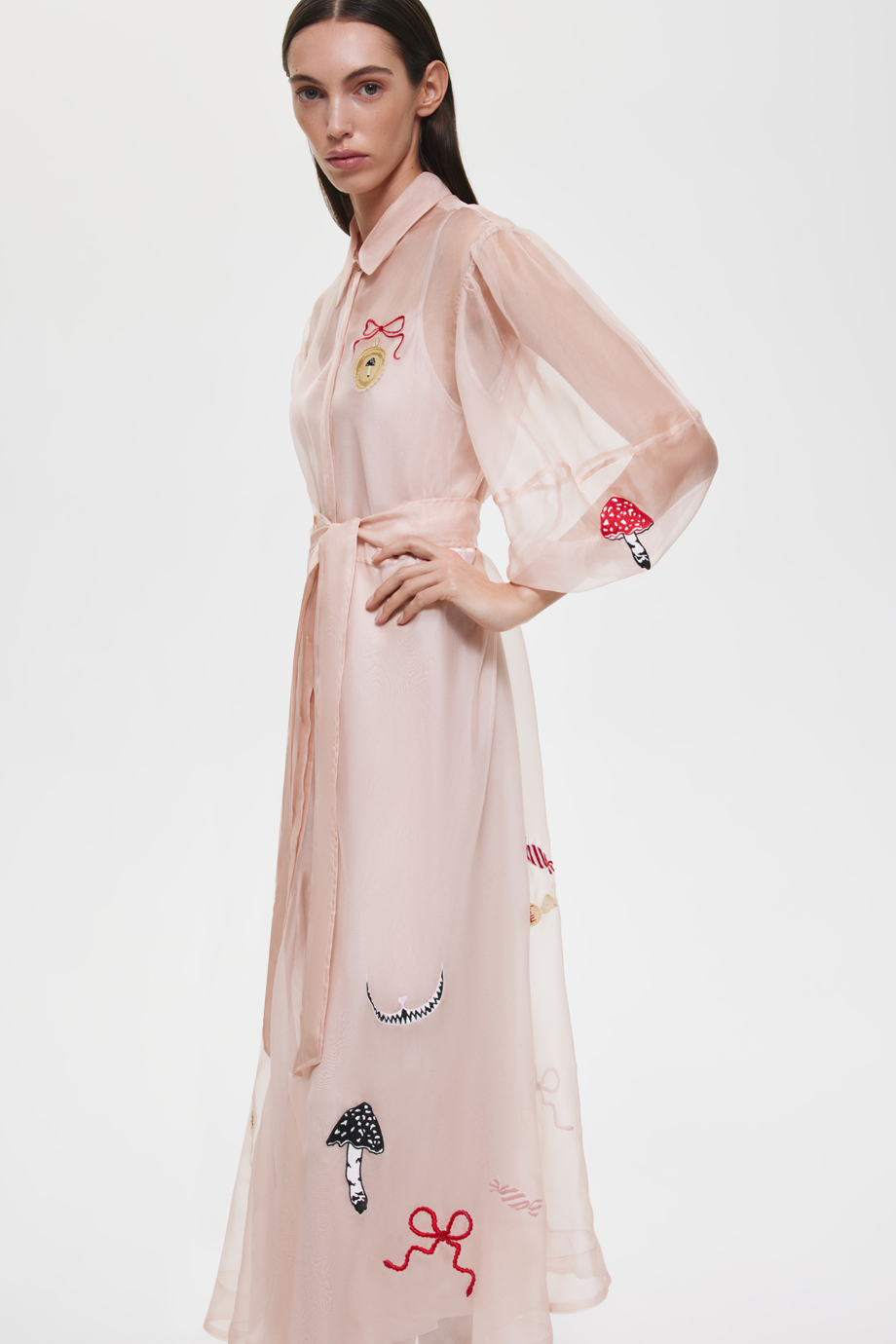 Шелковое платье