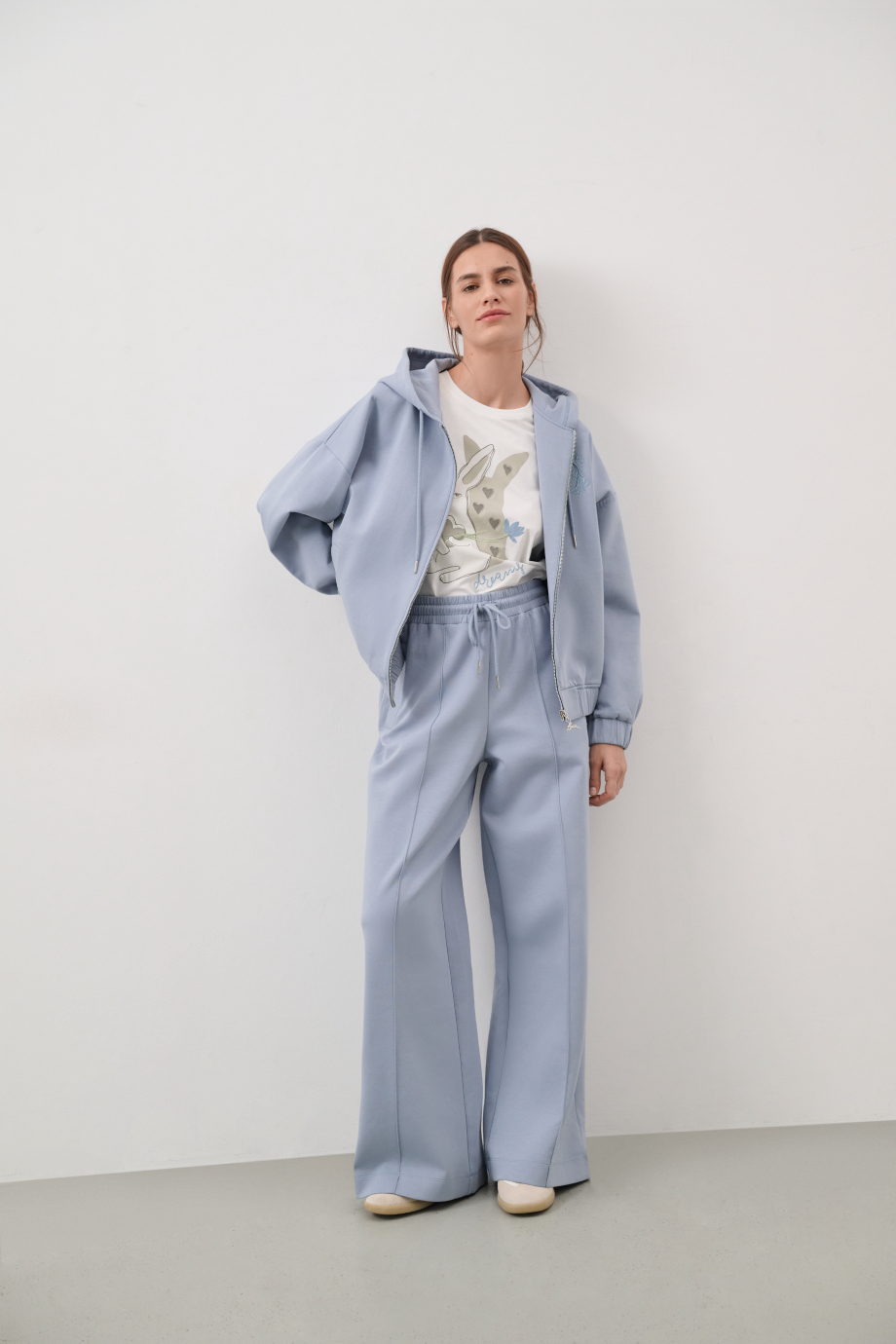 Брюки трикотажные