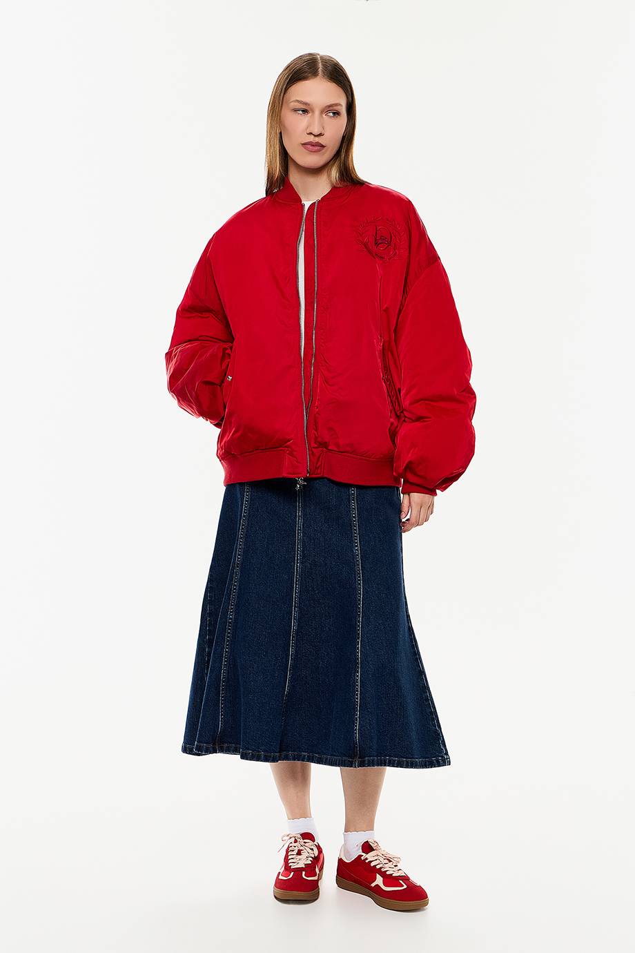 Бомбер утепленный