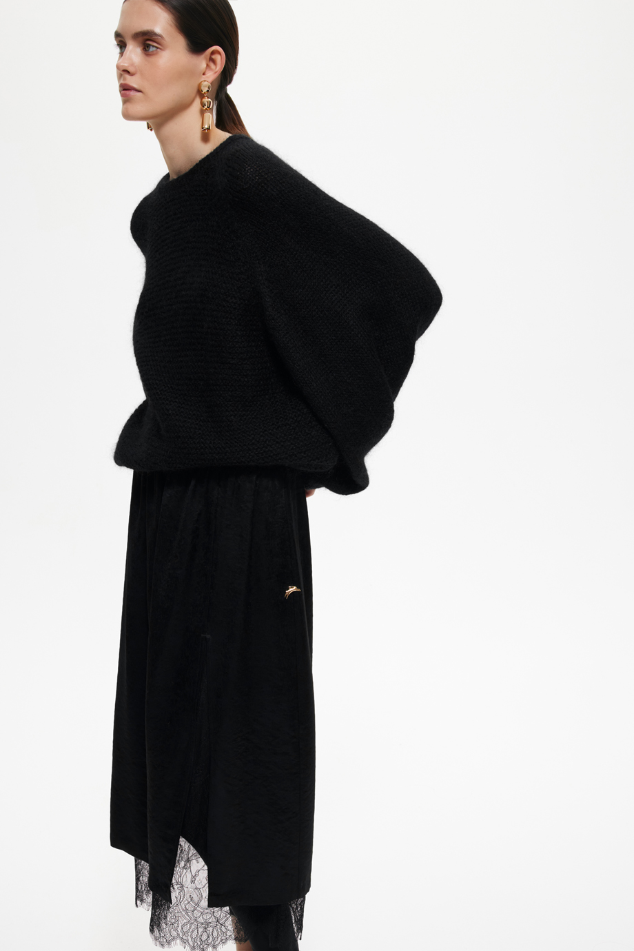 Джемпер из мохера