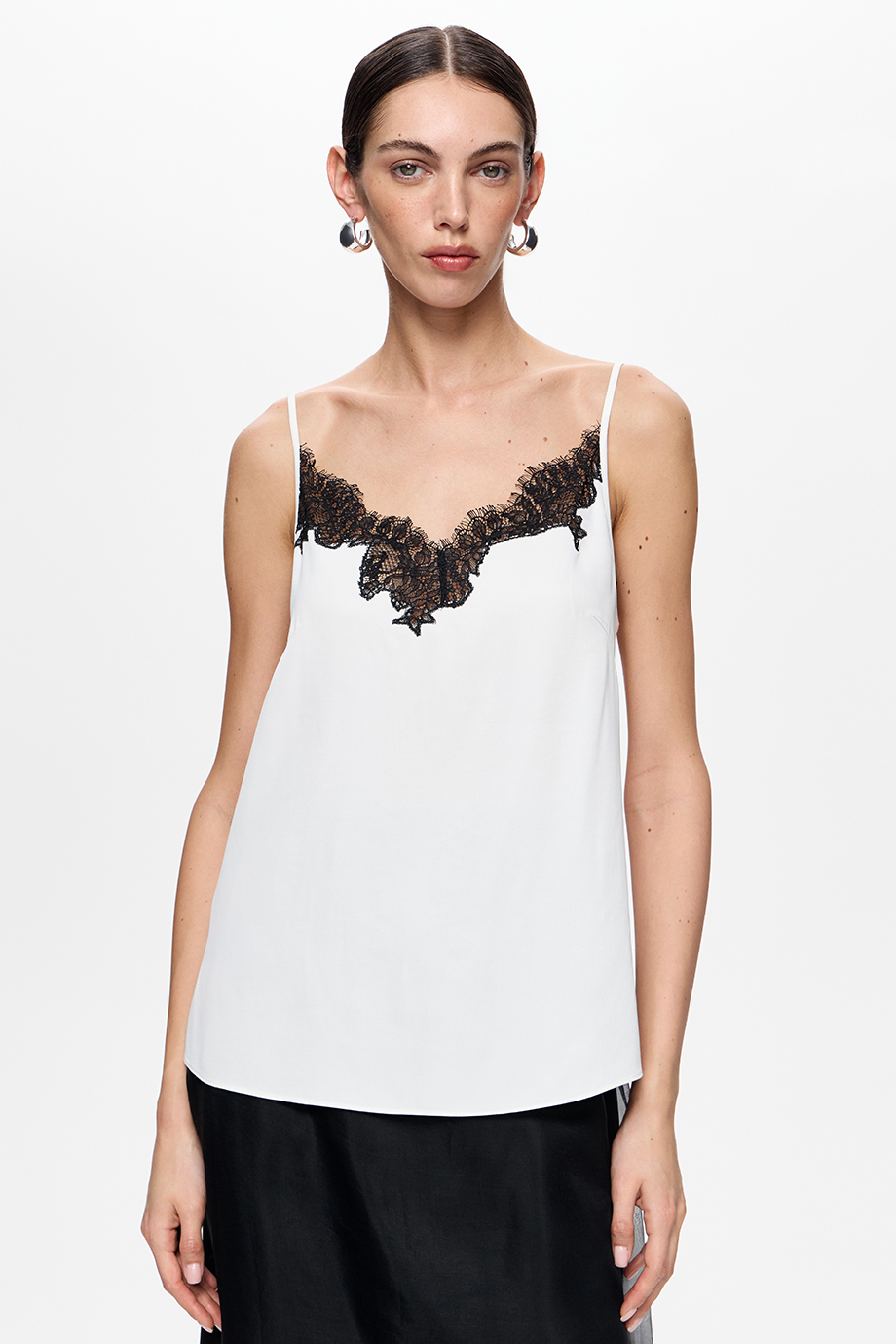 Топ с кружевом Топ с кружевом