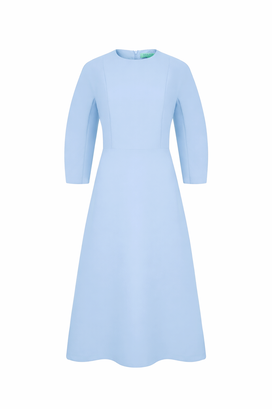 Платье с акцентными рукавами Платье с акцентными рукавами